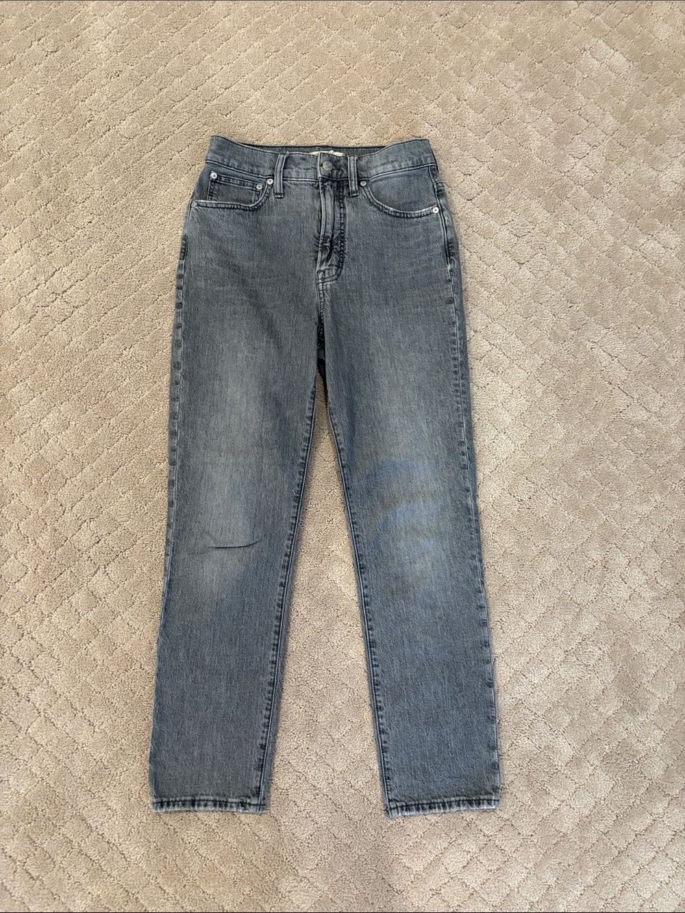 Madewell Perfect Vintage Jean in Washed Gray